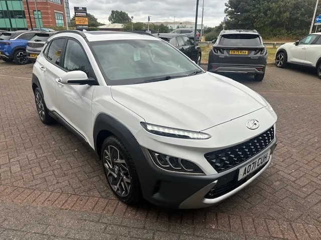 Hyundai Kona 1.6 Gdi Hybrid Ultimate Dct White #6