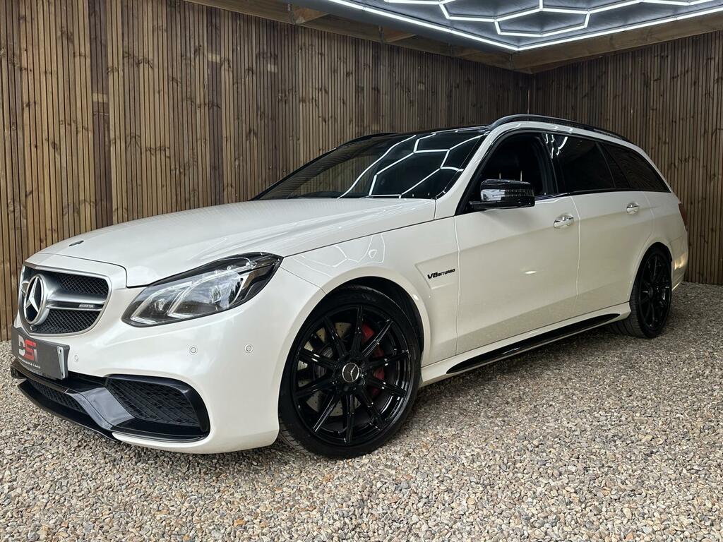 Mercedes-Benz E Class 5.5 E63 V8 Biturbo Amg Spds Mct Euro 6 Ss White #3