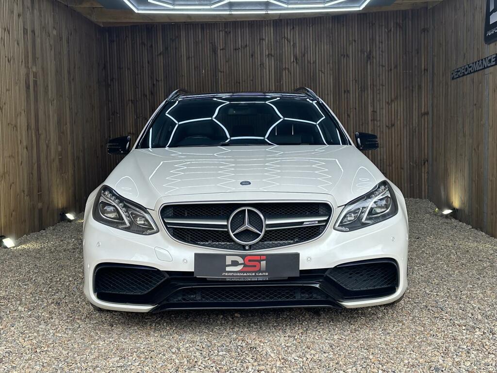 Mercedes-Benz E Class 5.5 E63 V8 Biturbo Amg Spds Mct Euro 6 Ss White #2
