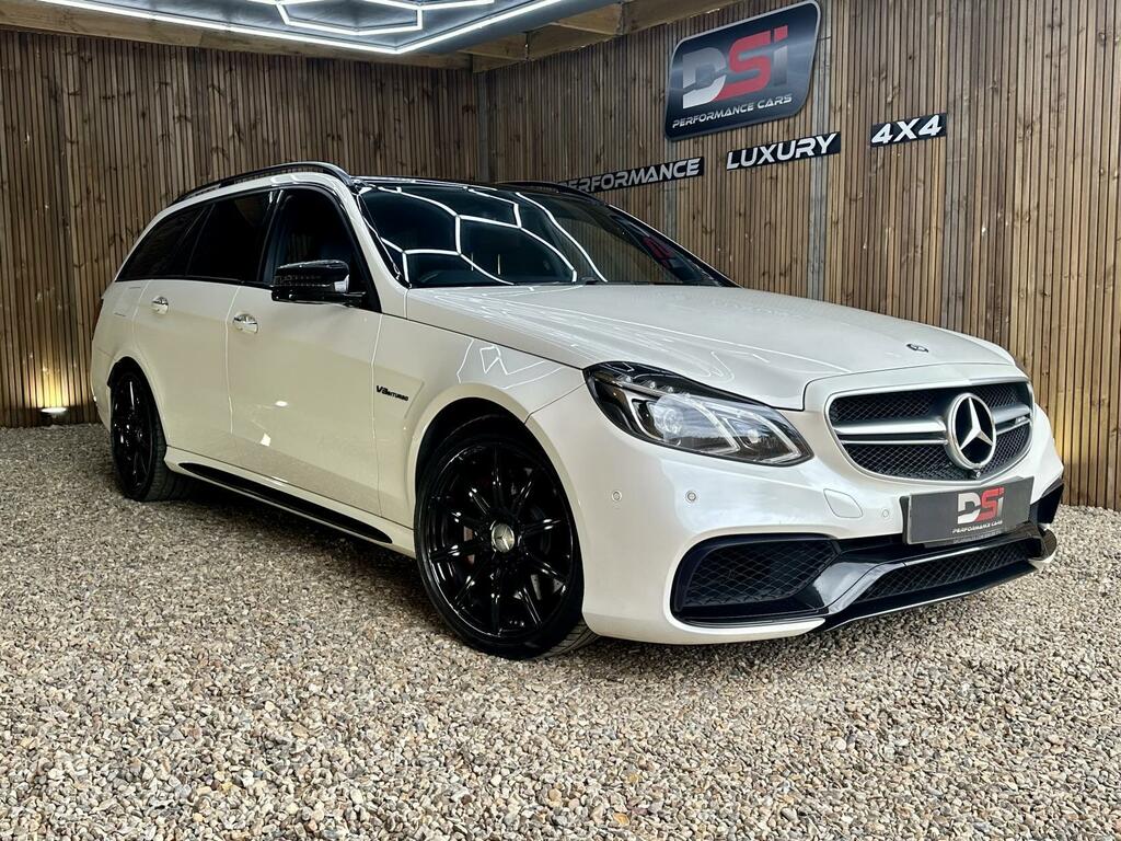 Mercedes-Benz E Class 5.5 E63 V8 Biturbo Amg Spds Mct Euro 6 Ss White