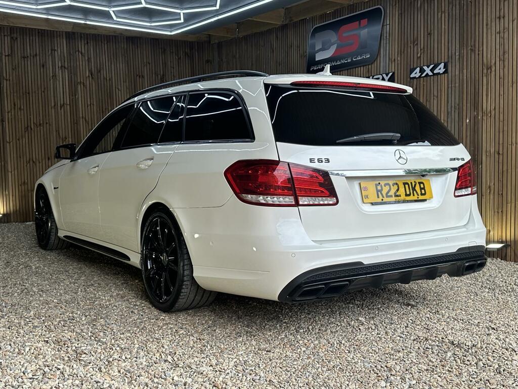 Mercedes-Benz E Class 5.5 E63 V8 Biturbo Amg Spds Mct Euro 6 Ss White #6