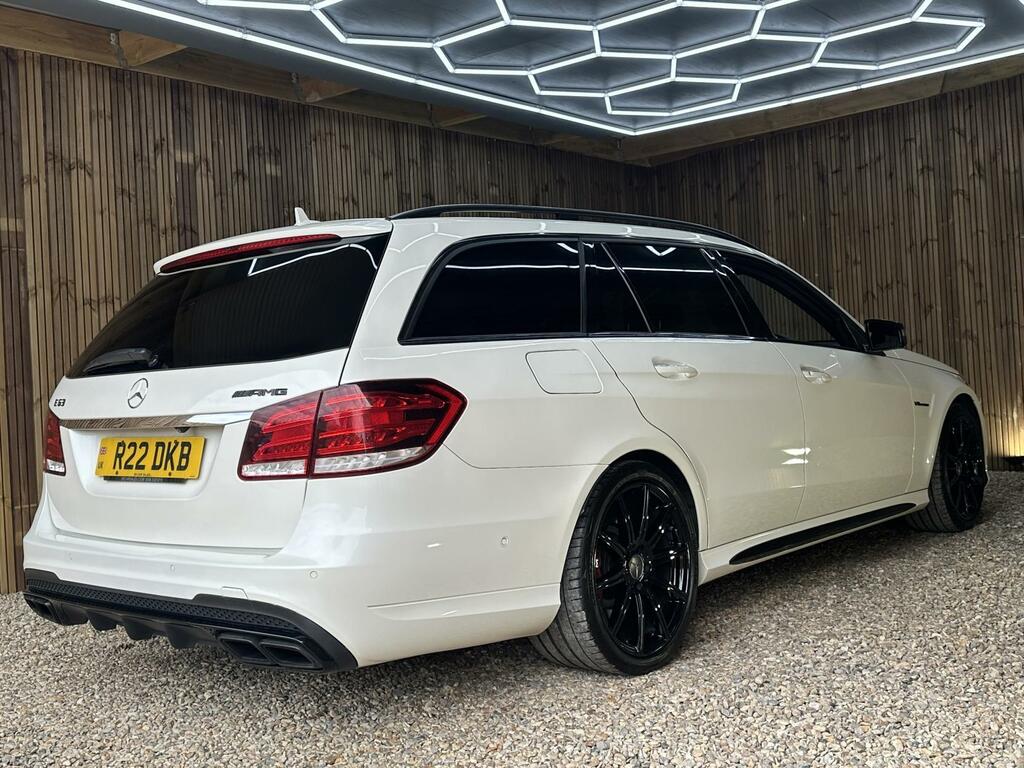 Mercedes-Benz E Class 5.5 E63 V8 Biturbo Amg Spds Mct Euro 6 Ss White #4