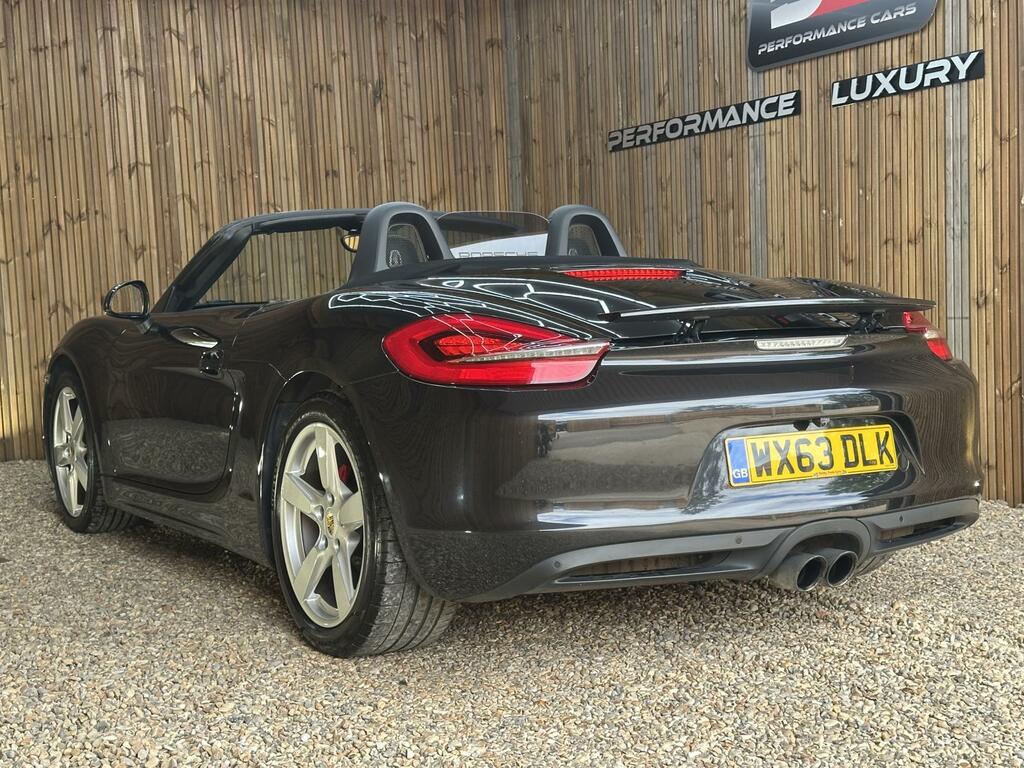Porsche Boxster 981 Black #4