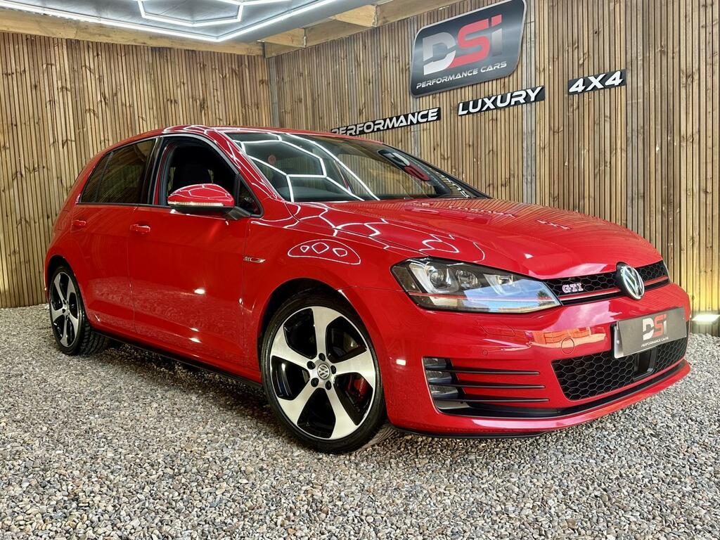Volkswagen Golf 2.0 Tsi Bluemotion Tech Gti Dsg Euro 6 Ss Red