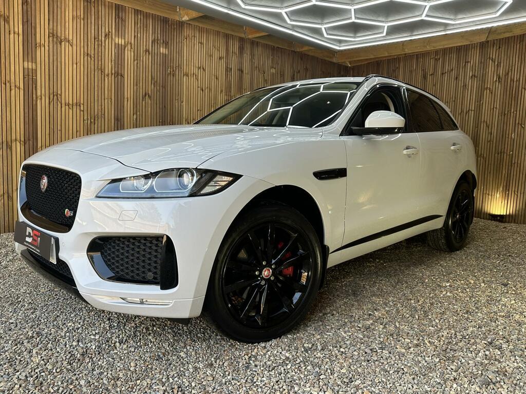 Jaguar F-Pace 3.0 V6 S Awd Euro 6 Ss LD17FLV White #3