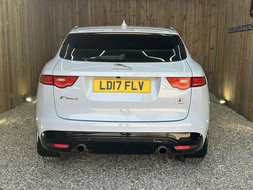 Jaguar F-Pace 3.0 V6 S Awd Euro 6 Ss LD17FLV White #5
