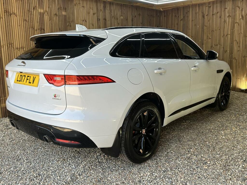 Jaguar F-Pace 3.0 V6 S Awd Euro 6 Ss LD17FLV White #6