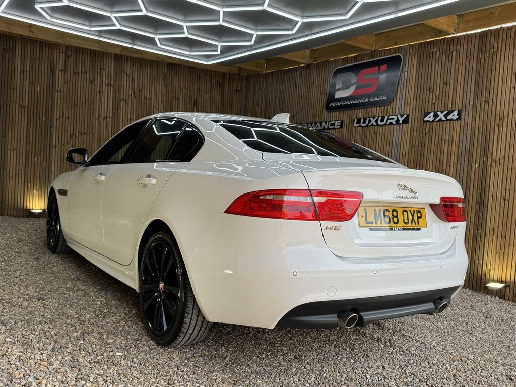 Jaguar XE R-sport White #4