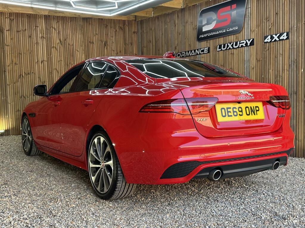 Jaguar XE R-dynamic Hse Red #4