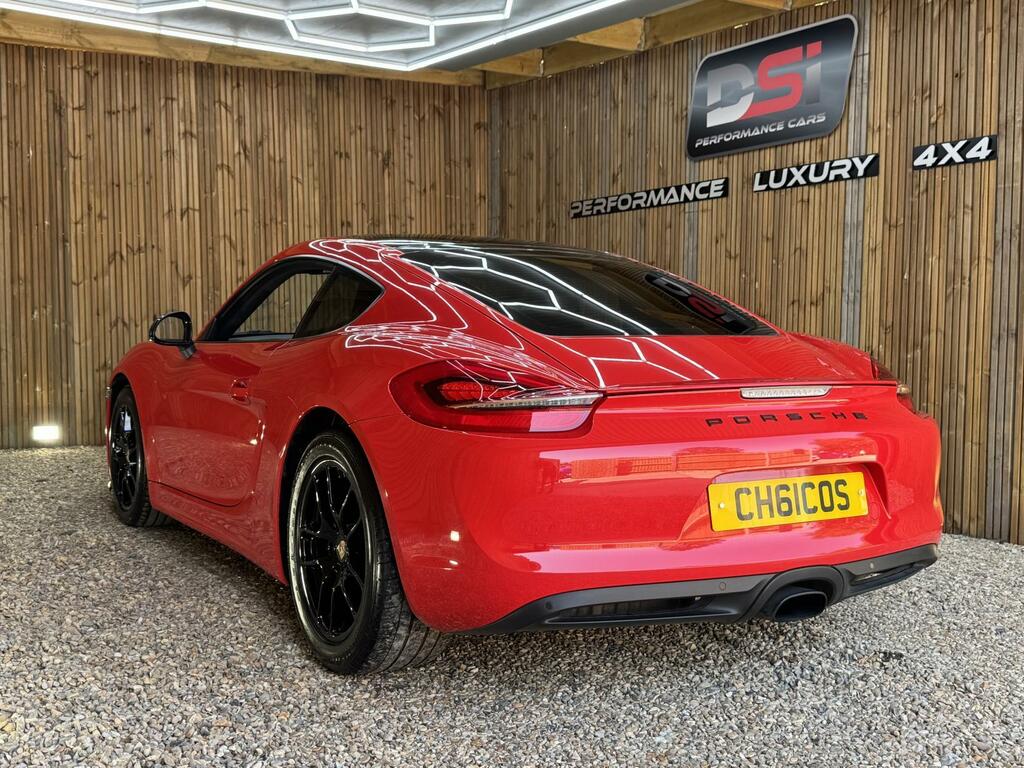 Porsche Cayman 981 Red #6