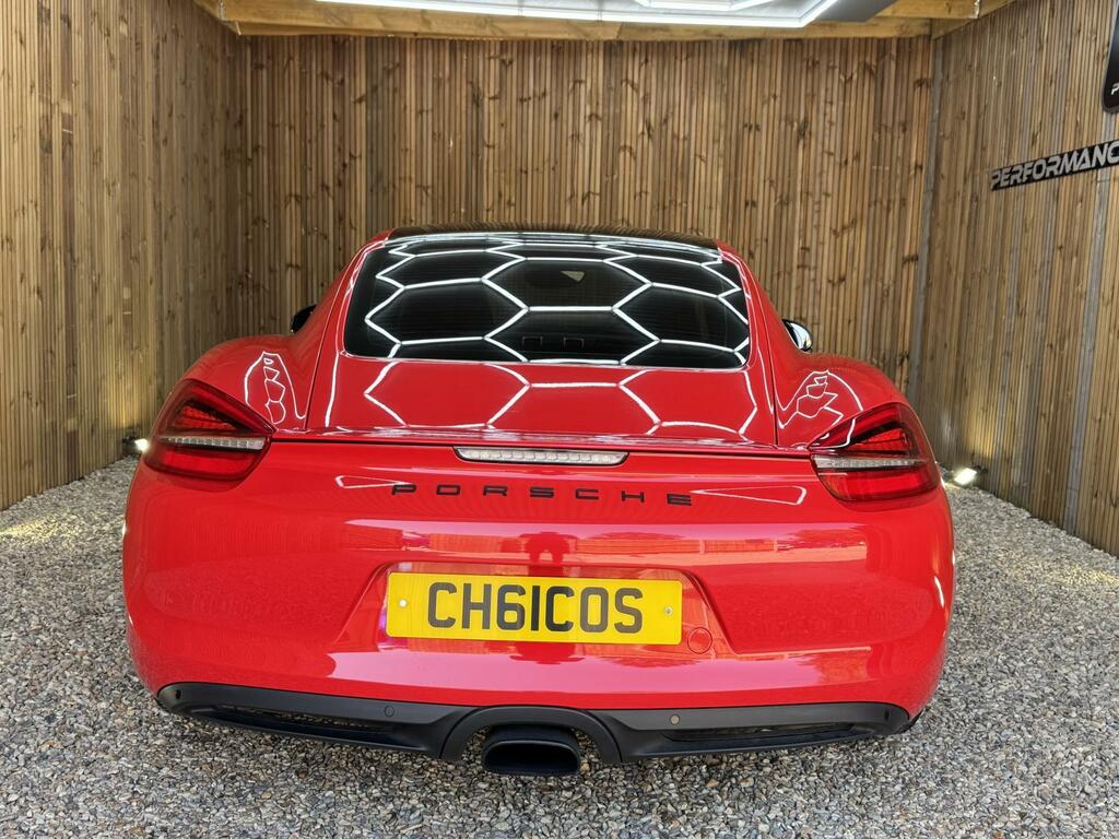 Porsche Cayman 981 Red #5