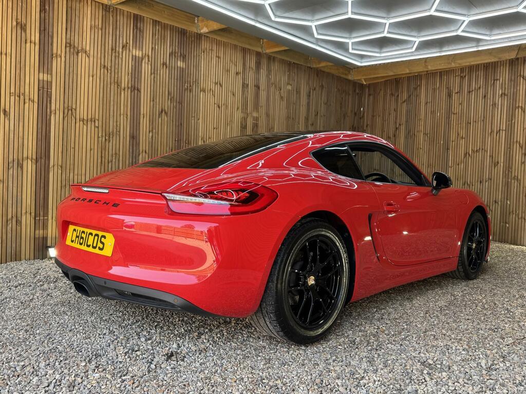Porsche Cayman 981 Red #4