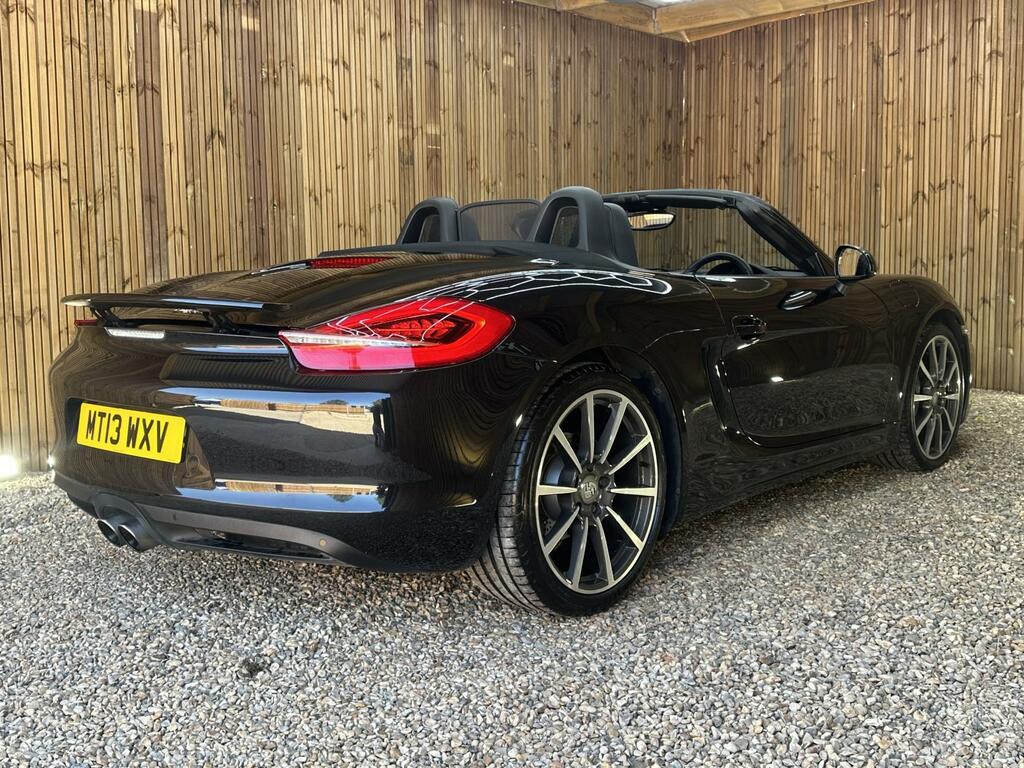 Porsche Boxster 981 Black #4