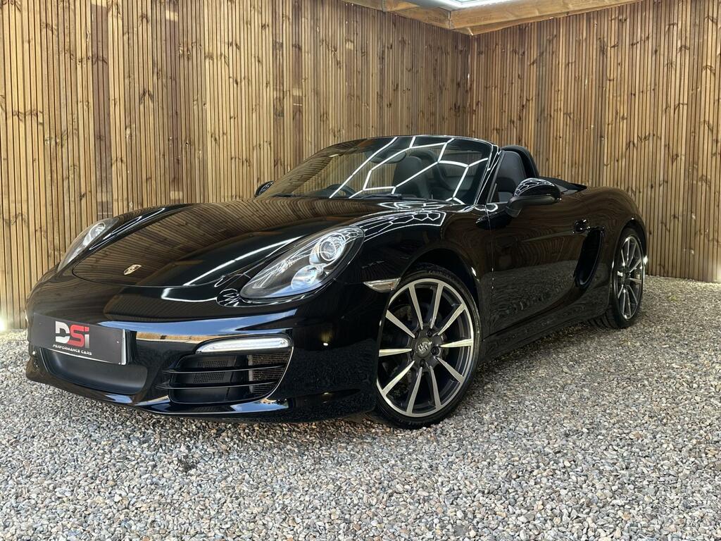 Porsche Boxster 981 Black #3