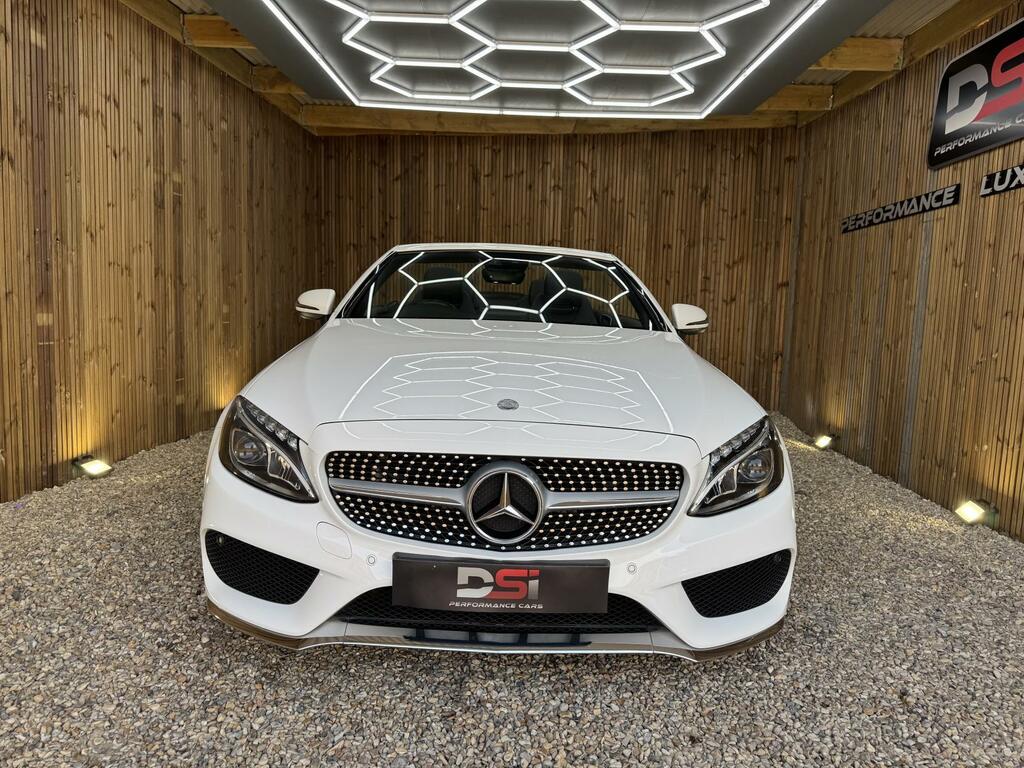 Mercedes-Benz C Class Amg Line White #2