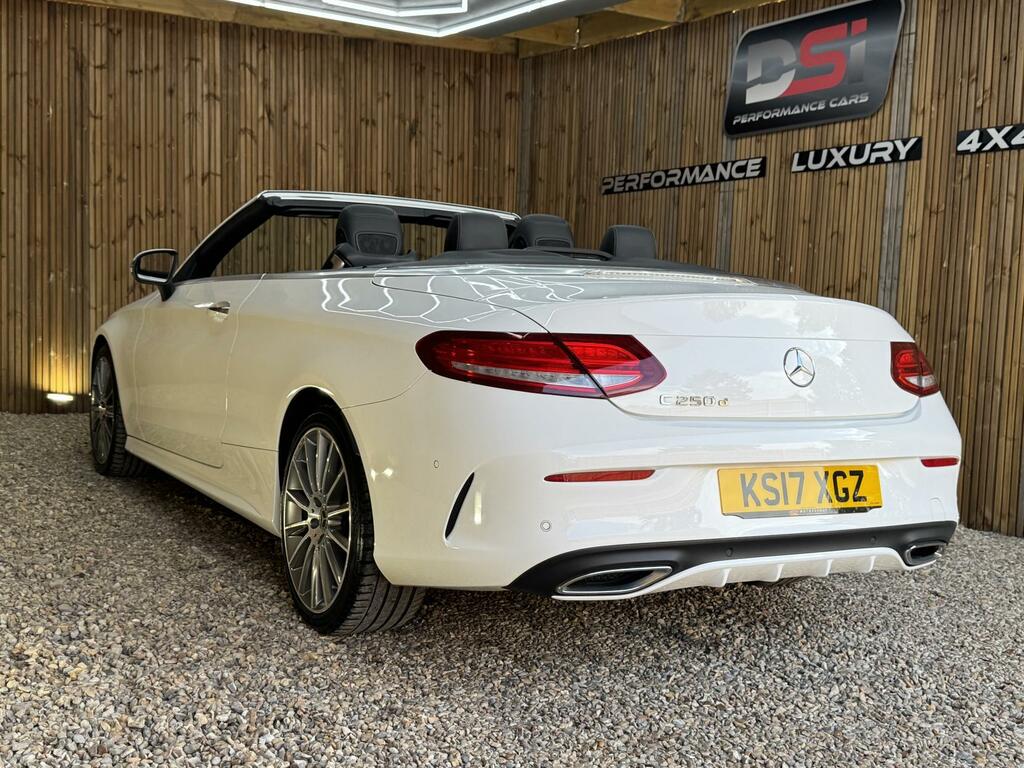 Mercedes-Benz C Class Amg Line White #4