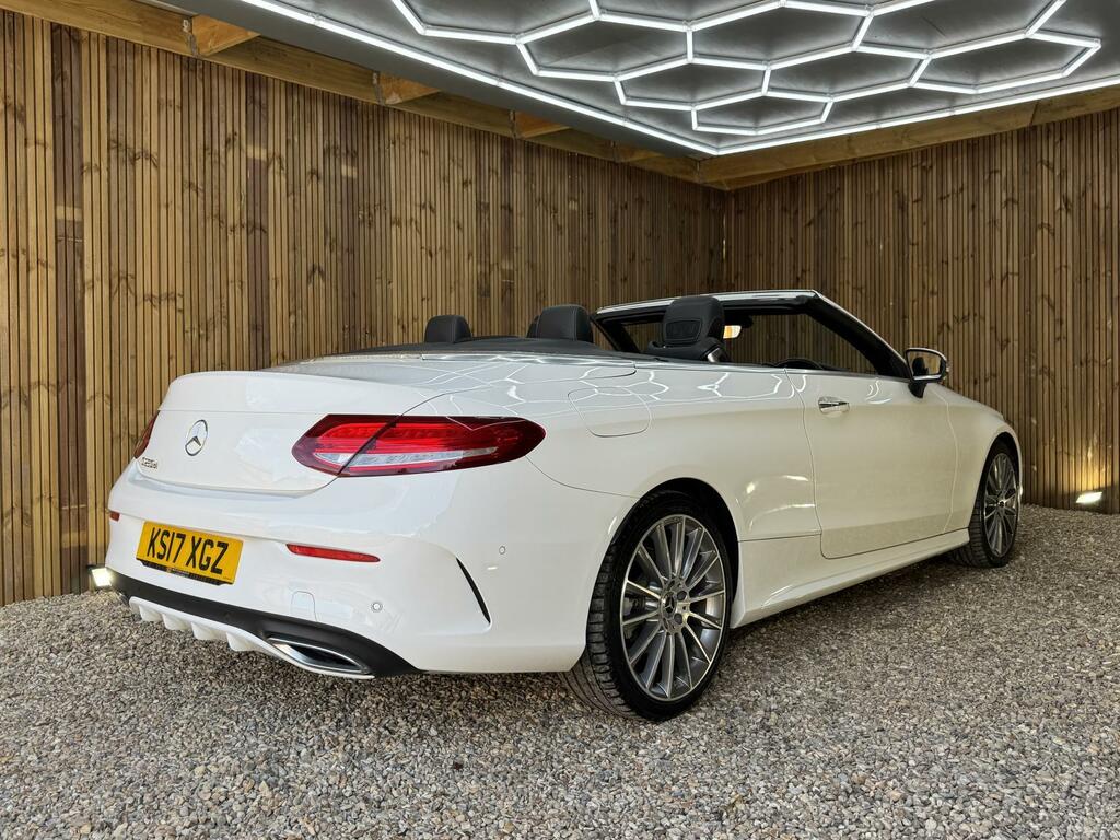 Mercedes-Benz C Class Amg Line White #6