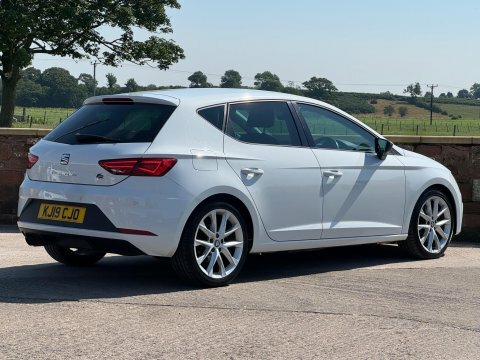 Seat Leon 2.0 Tsi Fr White #4
