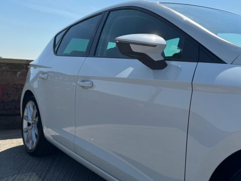 Seat Leon 2.0 Tsi Fr White #6