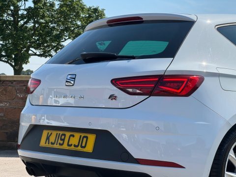 Seat Leon 2.0 Tsi Fr White #5