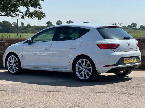 Seat Leon 2.0 Tsi Fr White #3