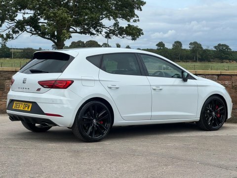 Seat Leon 2.0 Tsi Cupra White #4