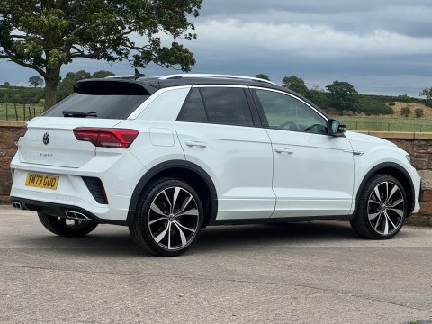 Volkswagen T-Roc 1.5 Tsi R-line YM73GUO White #4