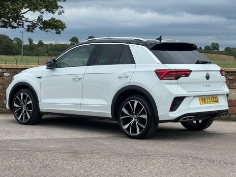 Volkswagen T-Roc 1.5 Tsi R-line YM73GUO White #3