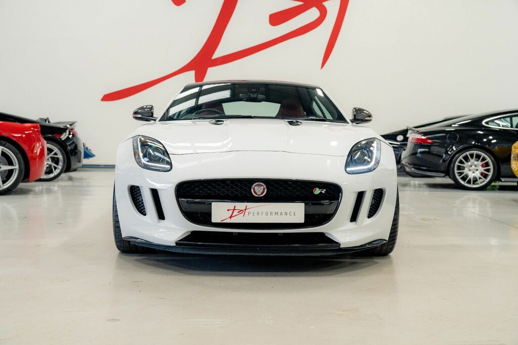 Jaguar F-Type 5.0 V8 R Coupe Euro 5 Ss 550 P White #6