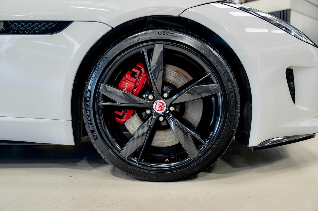Jaguar F-Type 5.0 V8 R Coupe Euro 5 Ss 550 P White #5