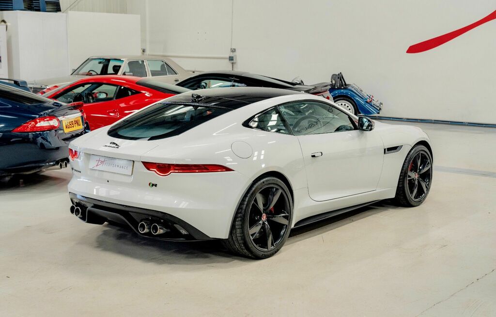 Jaguar F-Type 5.0 V8 R Coupe Euro 5 Ss 550 P White #2