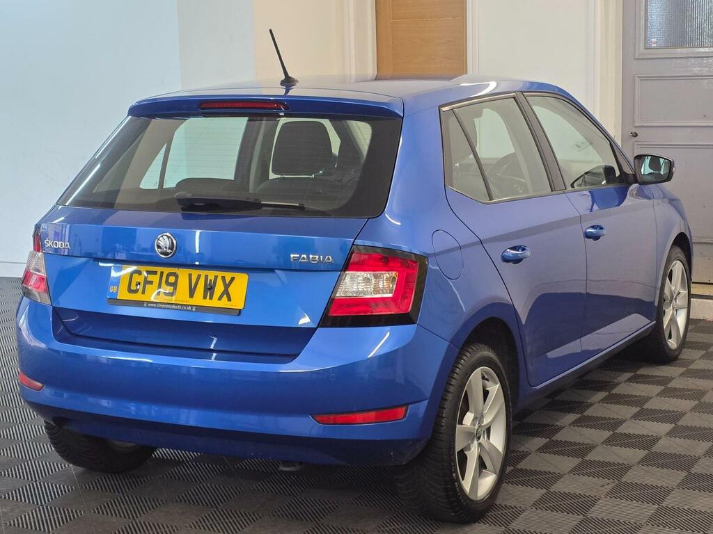 Skoda Fabia 1.0 Tsi Se L Dsg Euro 6 S S GF19VWX Blue #4