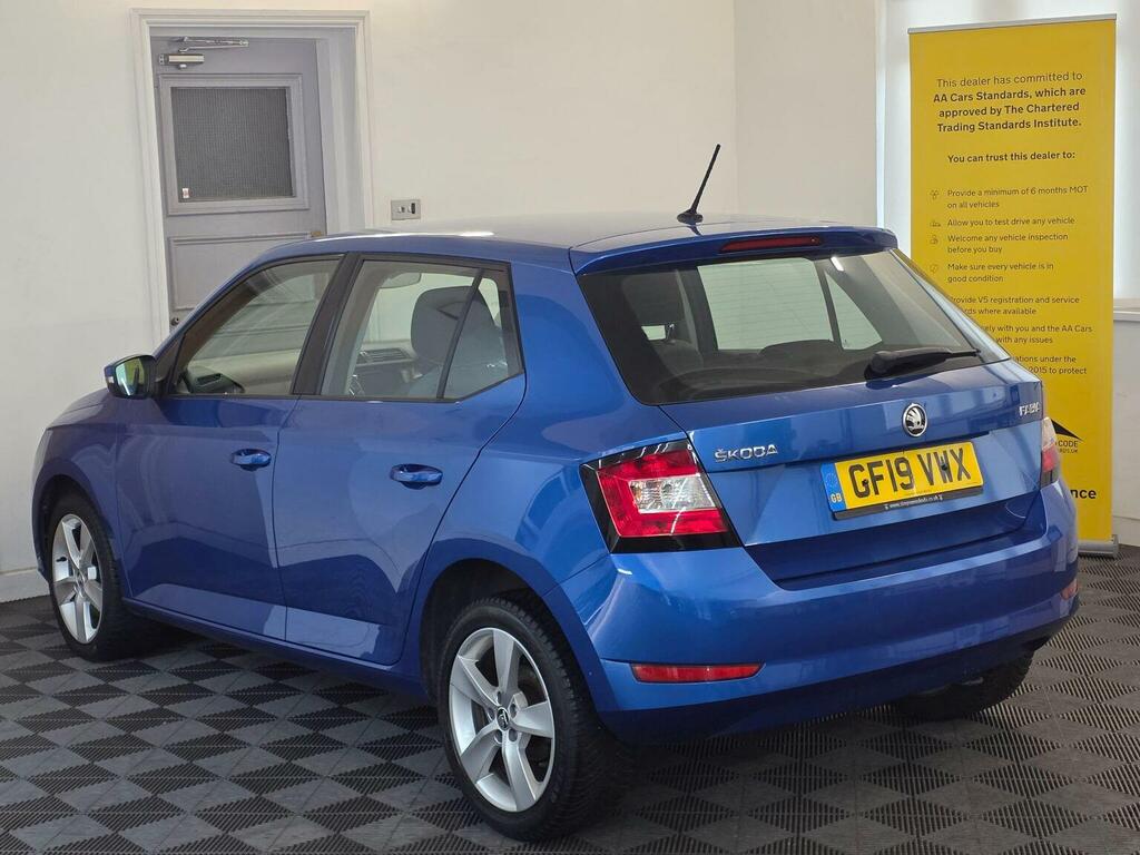 Skoda Fabia 1.0 Tsi Se L Dsg Euro 6 S S GF19VWX Blue #6