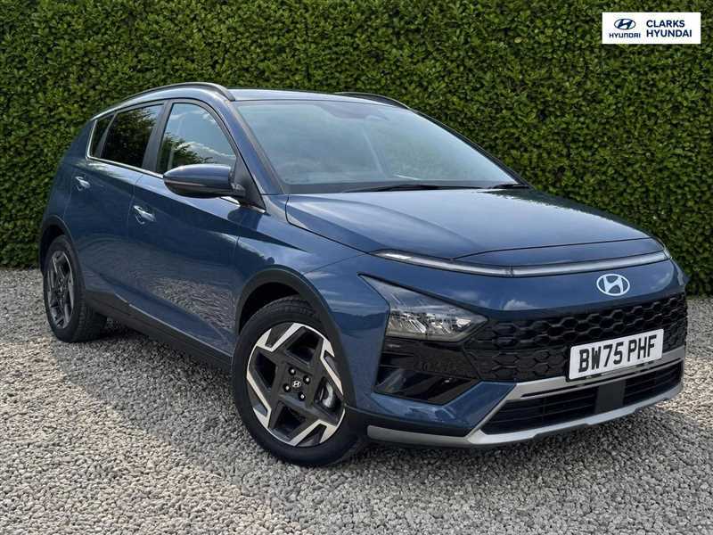 Hyundai Bayon 1.0 T-gdi Tech Line Suv Dct Euro 6 Ss BW75PHF Blue