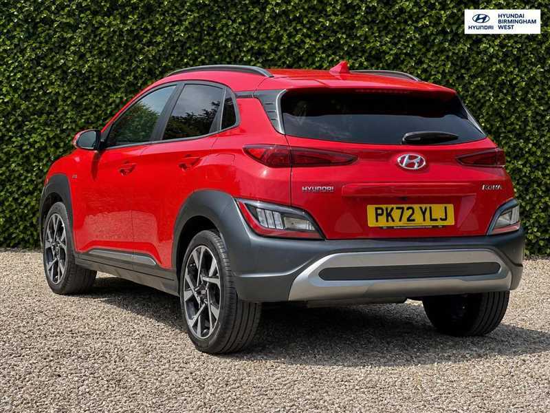 Hyundai Kona 1.0 T-gdi Mhev Premium Suv Hybrid Manua Red #6