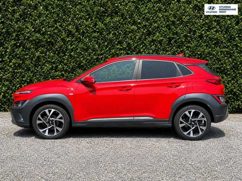Hyundai Kona 1.0 T-gdi Mhev Premium Suv Hybrid Manua Red #4