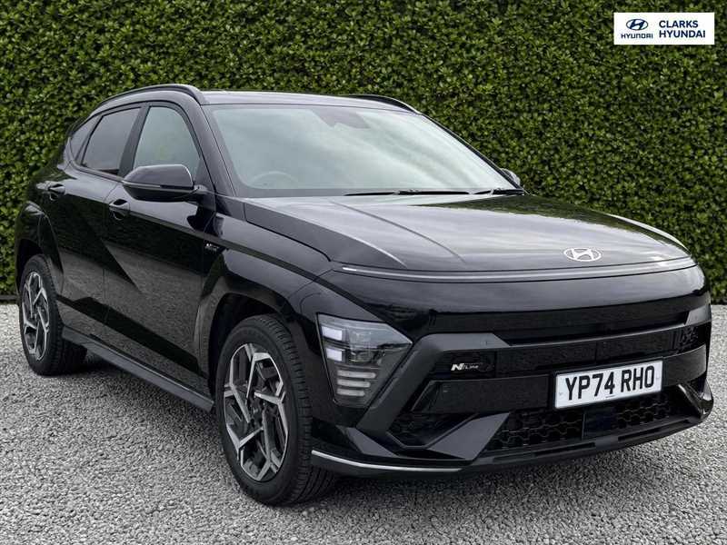 Hyundai Kona 1.6 H-gdi N Line S Suv Hybrid Dct Euro Black