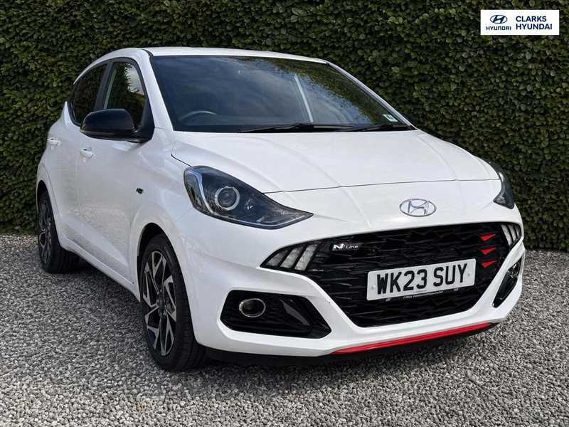 Hyundai I10 1.0 T-gdi N Line Hatchback Euro White