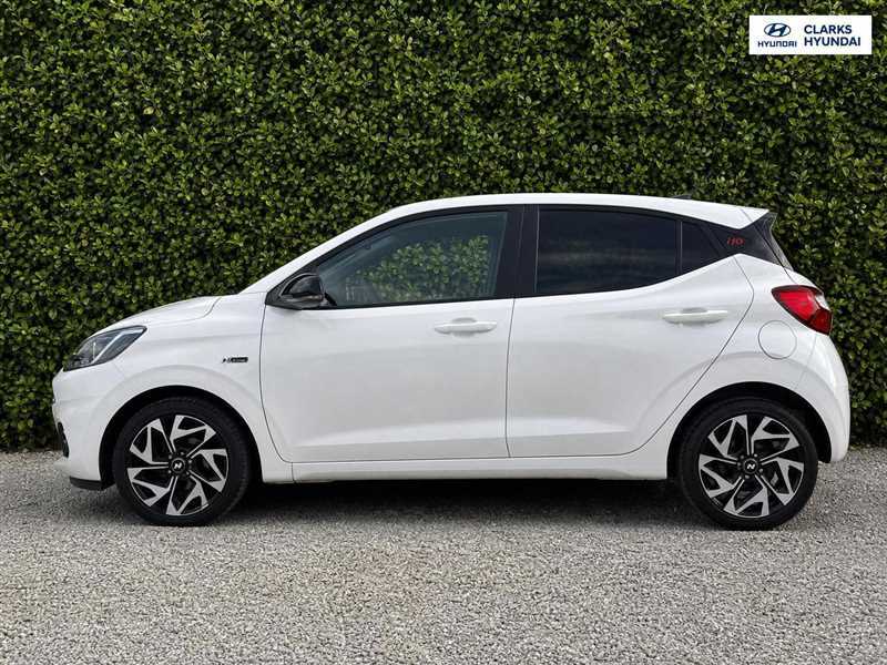 Hyundai I10 1.0 T-gdi N Line Hatchback Euro WK23SUY White #4