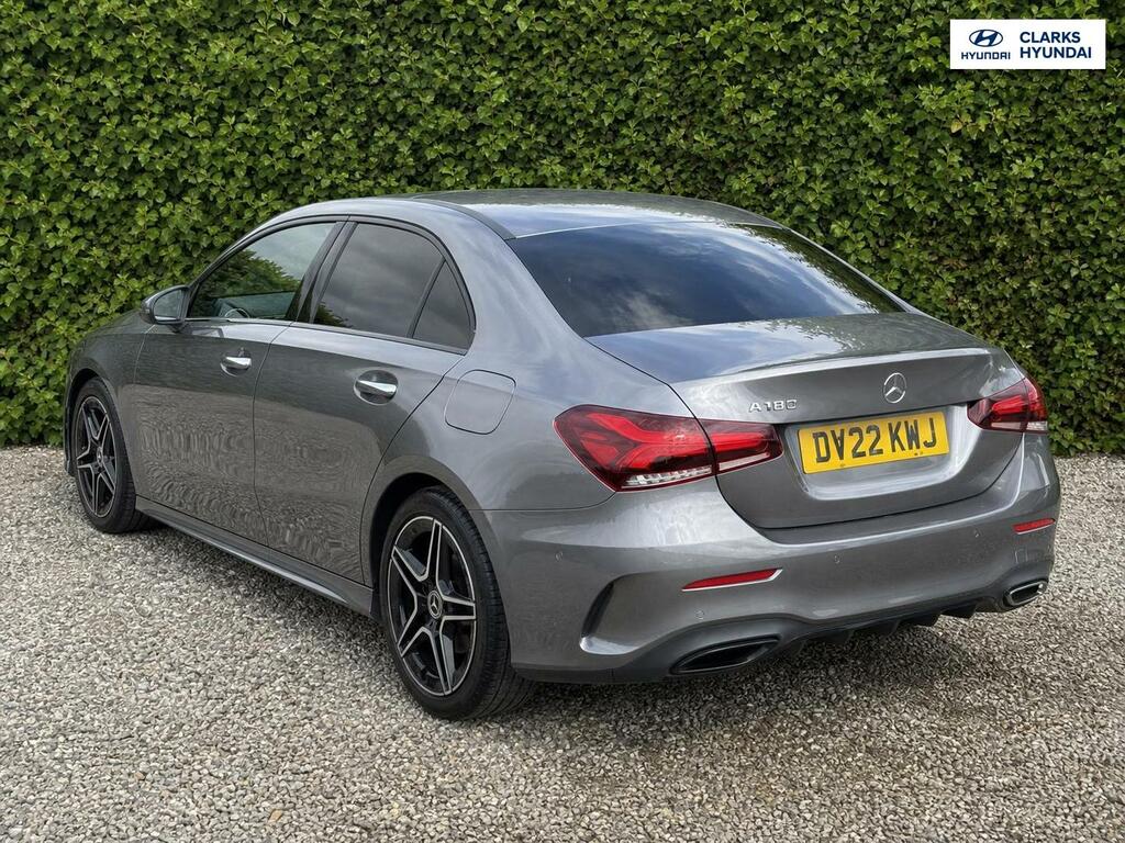 Mercedes-Benz A Class 1.3 A180 Amg Line Edition Premium Saloon Pet DV22KMJ Grey #6