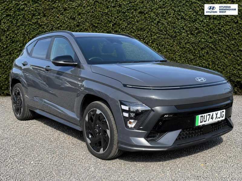 Hyundai Kona 65.4Kwh N Line Suv 218 Ps Grey