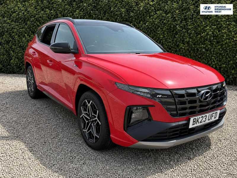 Hyundai Tucson 1.6 T-gdi N Line S Suv Euro 6 S Red