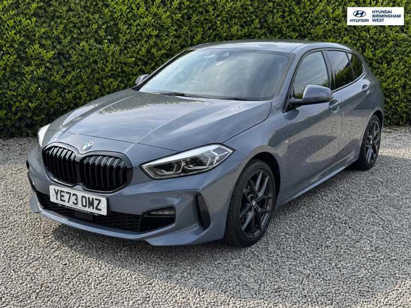 BMW 1 Series 1.5 118I M Sport Lcp Hatchback YE73OMZ Grey #3
