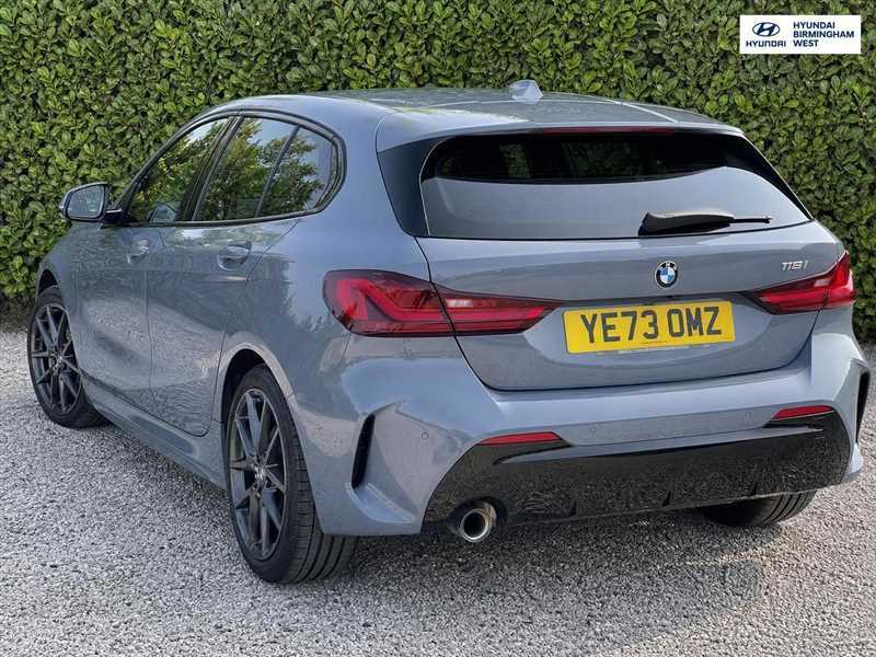 BMW 1 Series 1.5 118I M Sport Lcp Hatchback YE73OMZ Grey #6