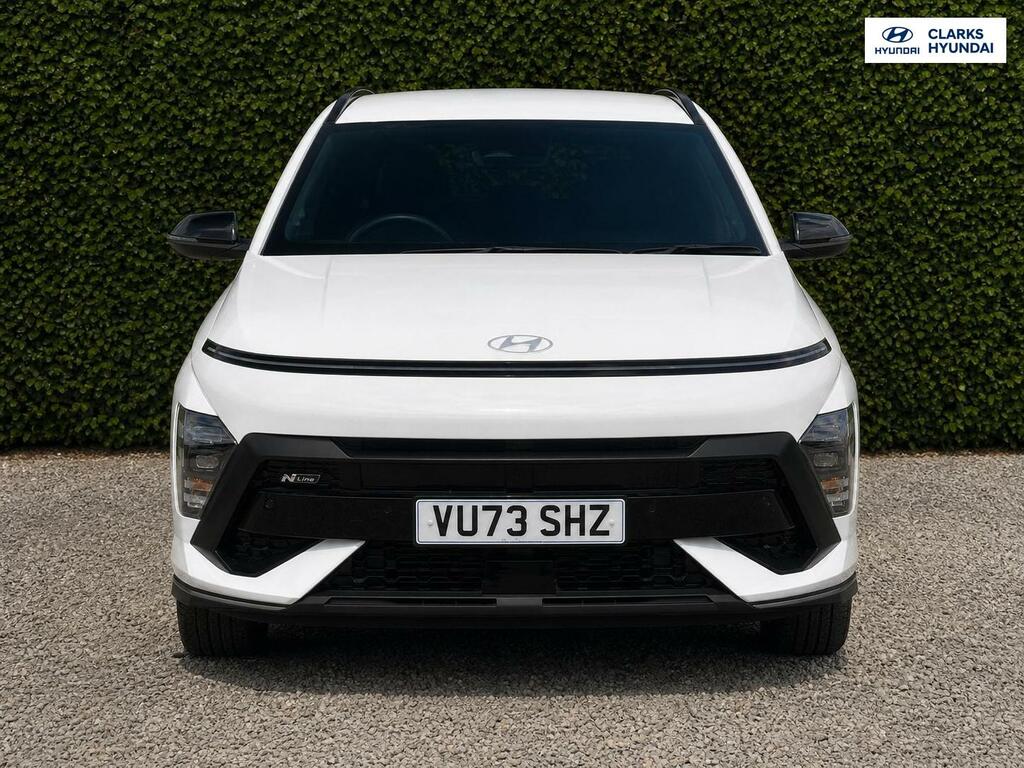 Hyundai Kona 1.0 T-gdi N Line Suv Dct Euro 6 Ss VU73SHZ White #2