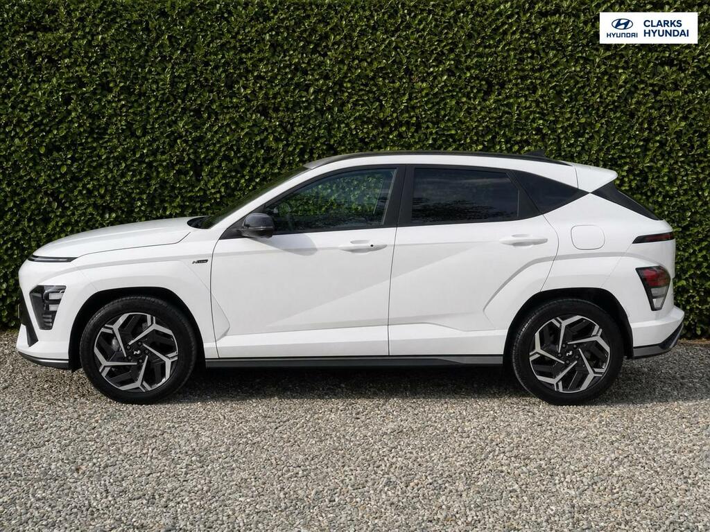 Hyundai Kona 1.0 T-gdi N Line Suv Dct Euro 6 Ss VU73SHZ White #4