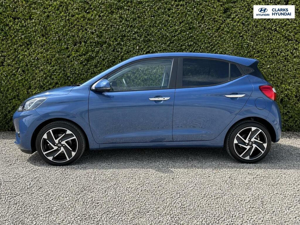 Hyundai I10 1.2 Premium Hatchback Euro 6 S VU74HKE Blue #4