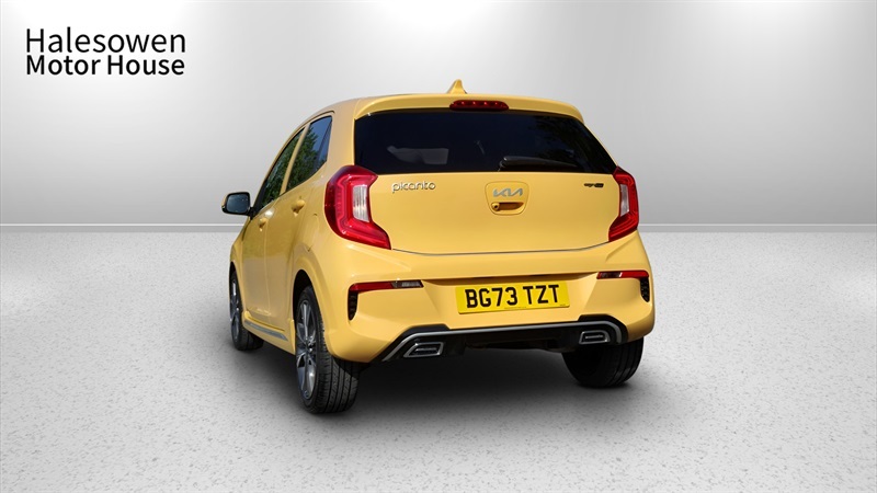 Kia Picanto 1.0 Dpi Gt-line Hatchback Euro 6 BG73TZT Yellow #4