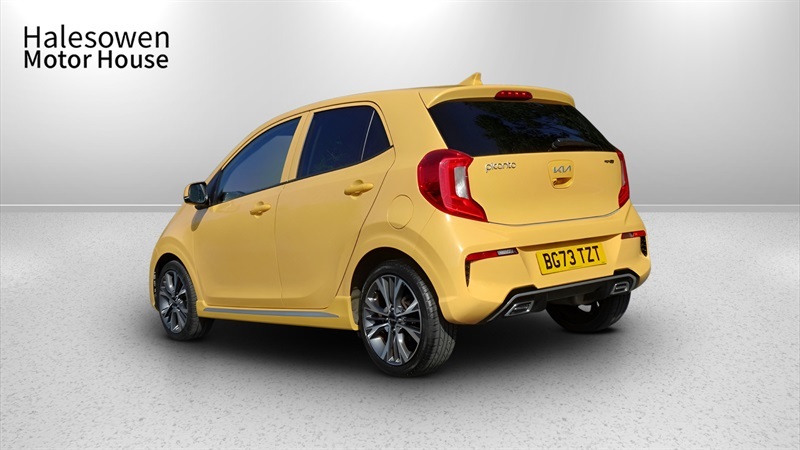 Kia Picanto 1.0 Dpi Gt-line Hatchback Euro 6 BG73TZT Yellow #5