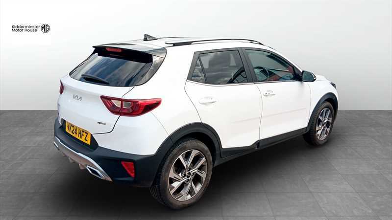Kia Stonic 1.0 T-gdi Mhev Gt-line S Suv Hybrid Man VK24HFZ White #4